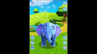 MY TALKING ELEPHANT ELLY - Funny Game for Kids (Gameplay, Walkthrough) - iOS: iPhone, iPad