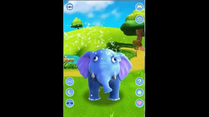 MY TALKING ELEPHANT ELLY - Funny Game for Kids (Gameplay, Walkthrough) - iOS: iPhone, iPad