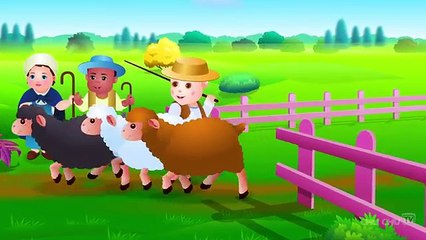Baa Baa Black Sheep Full Nursery Rhyme And Kids Video Poem With Full Lyrics HD -SM Vids