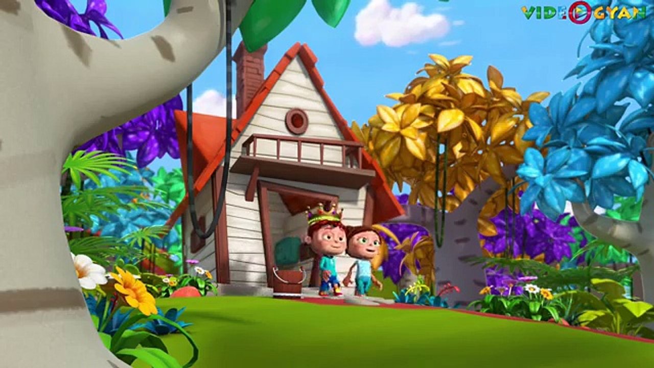Jack And Jill Went Up To Hill Full Nursery Rhyme Kids Video Poem With Full Lyrics HD -SM Vids
