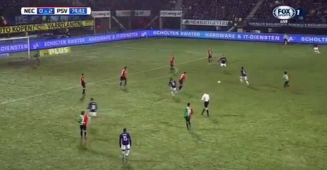 Marco van Ginkel Goal - Nijmegen 0 - 3 PSV - 14-02-2016