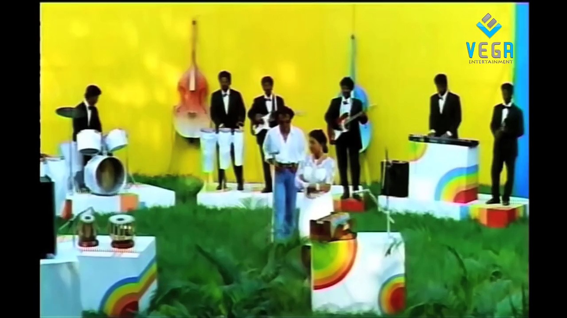 ⁣Veera Movie Songs - Kunji Kjunji Song  : Rajinikanth , Meena : Tamil Movie Songs