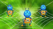Itsy Bitsy Spiders ,Incy Wincy Spider Full Nursery Rhyme With Lyrics And Kids Video Poem HD -SM Vids