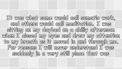 When LIfe Throws Us Lemons - Can We Accept Life on Life's Terms?