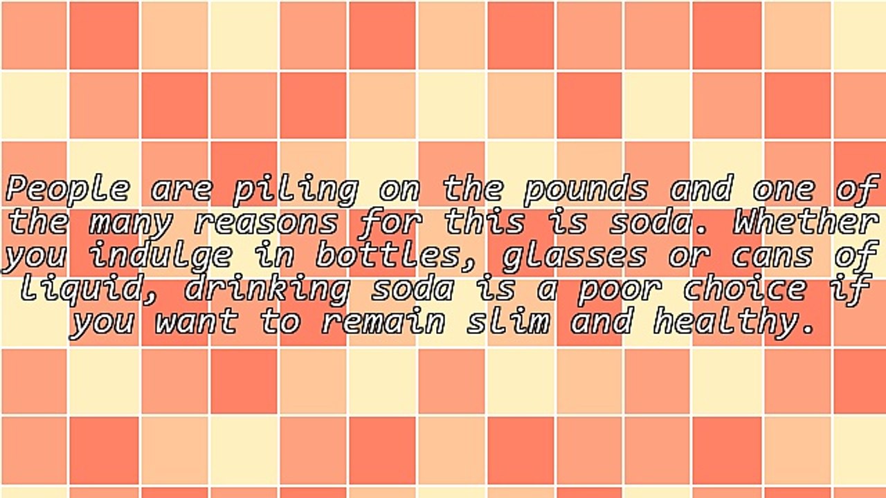 How Your Favourite Diet Soda Makes You Fat