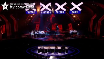 Contortionist Lucky - Britain's Got Talent 2012 Live Semi Final - UK version