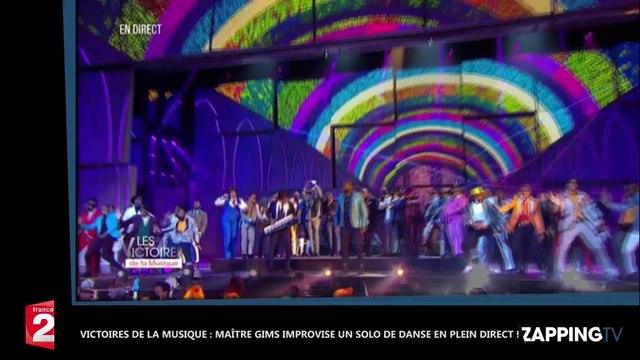 Victoires de la Musique : Maître Gims improvise un solo de danse en plein direct (Vidéo)