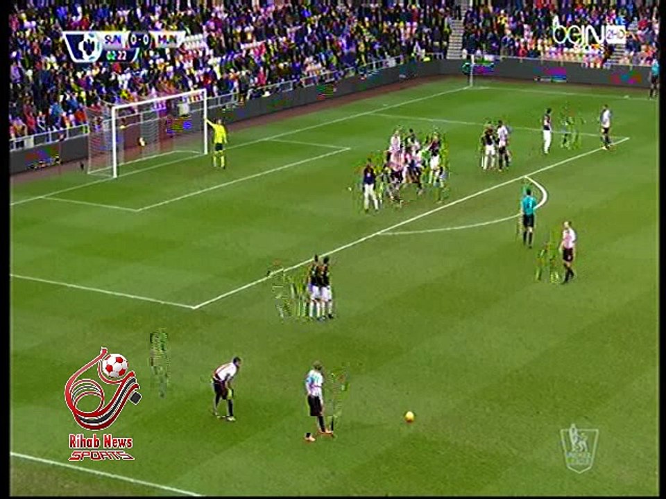 اهداف مباراة ( سندرلاند 2-1 مانشستر يونايتد ) الدورى الانجليزى