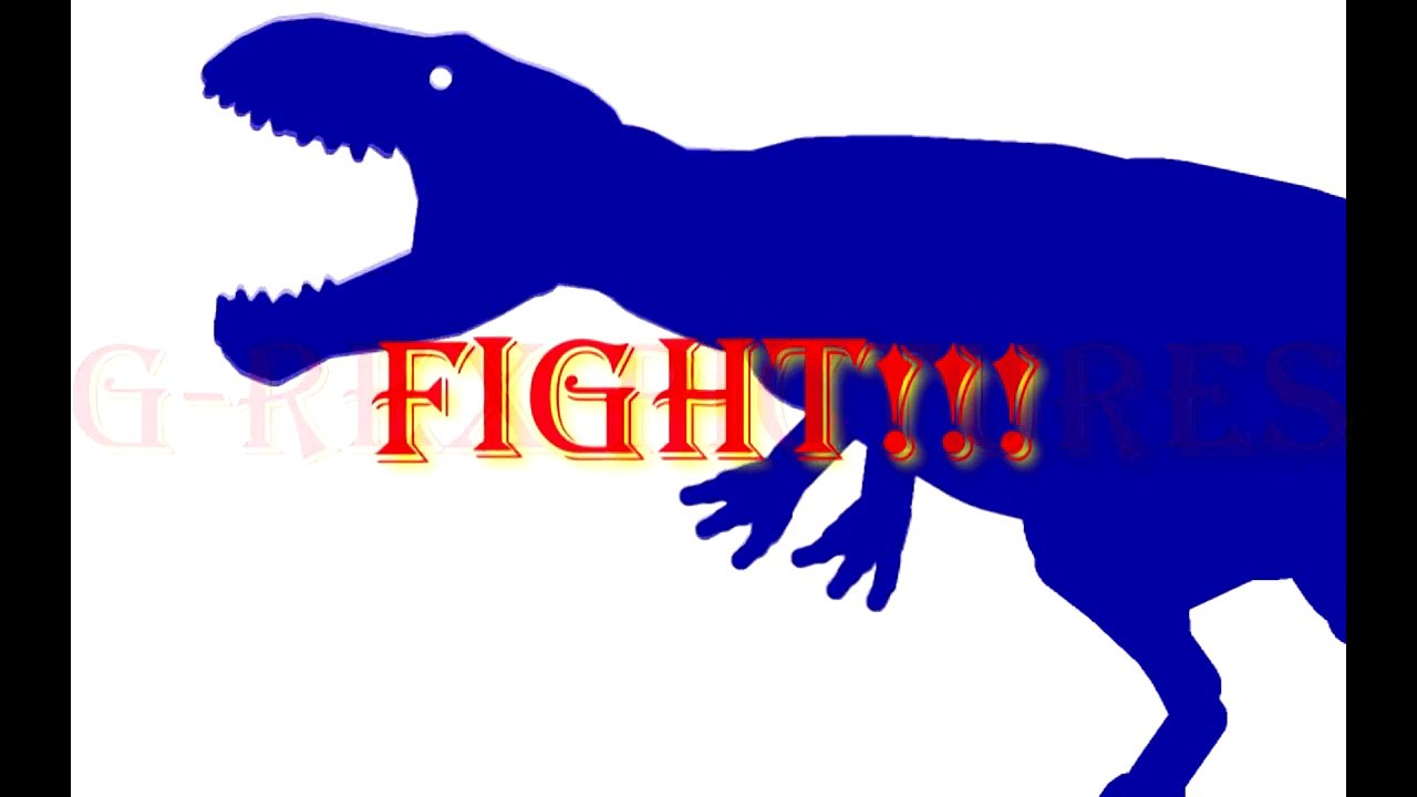 GRFC-spinosaurus aegyptiacus vs tyrannosaurus rex(read descr.)