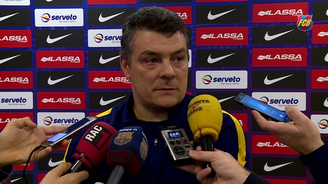 FCB Handbol: Pascual: El partido más importante del año