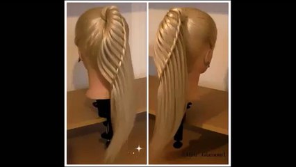 Side WaterFall PonyTail- Hair Tutorial