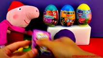 Shopkins Play Doh Peppa Pig LPS Super Mario Moshi Monsters Surprise Eggs by StrawberryJamToys