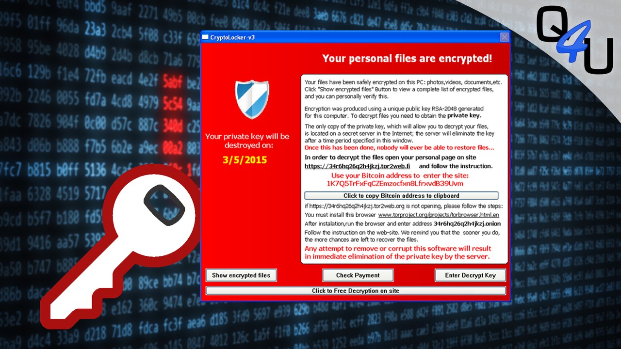 Maßnahmen gegen Ransom- und Cryptomalware | QSO4YOU Tech