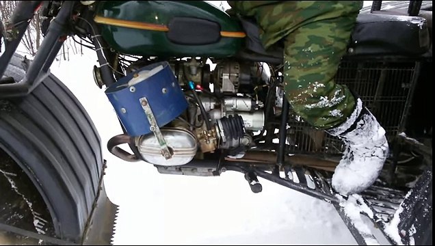 Часть 2. Мотоцикл Урал - мотовездеход, трицикл, амфибия