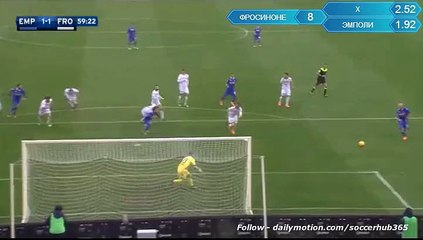 Maccarone Goal HD  Empoli 1-1  Frosinone 13.02.2016