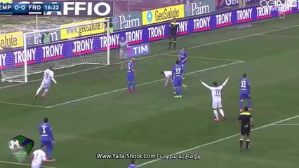 اهداف مباراة امبولي وفروسينوني 1-2