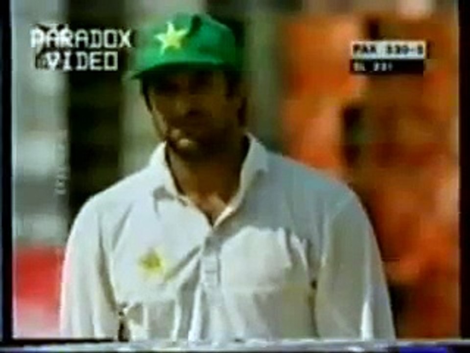Wasim Akram best Hat-trick vs Srilanka in Test