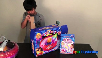 COTTON CANDY MAKER with Lite Wand Egg Surprise Toys