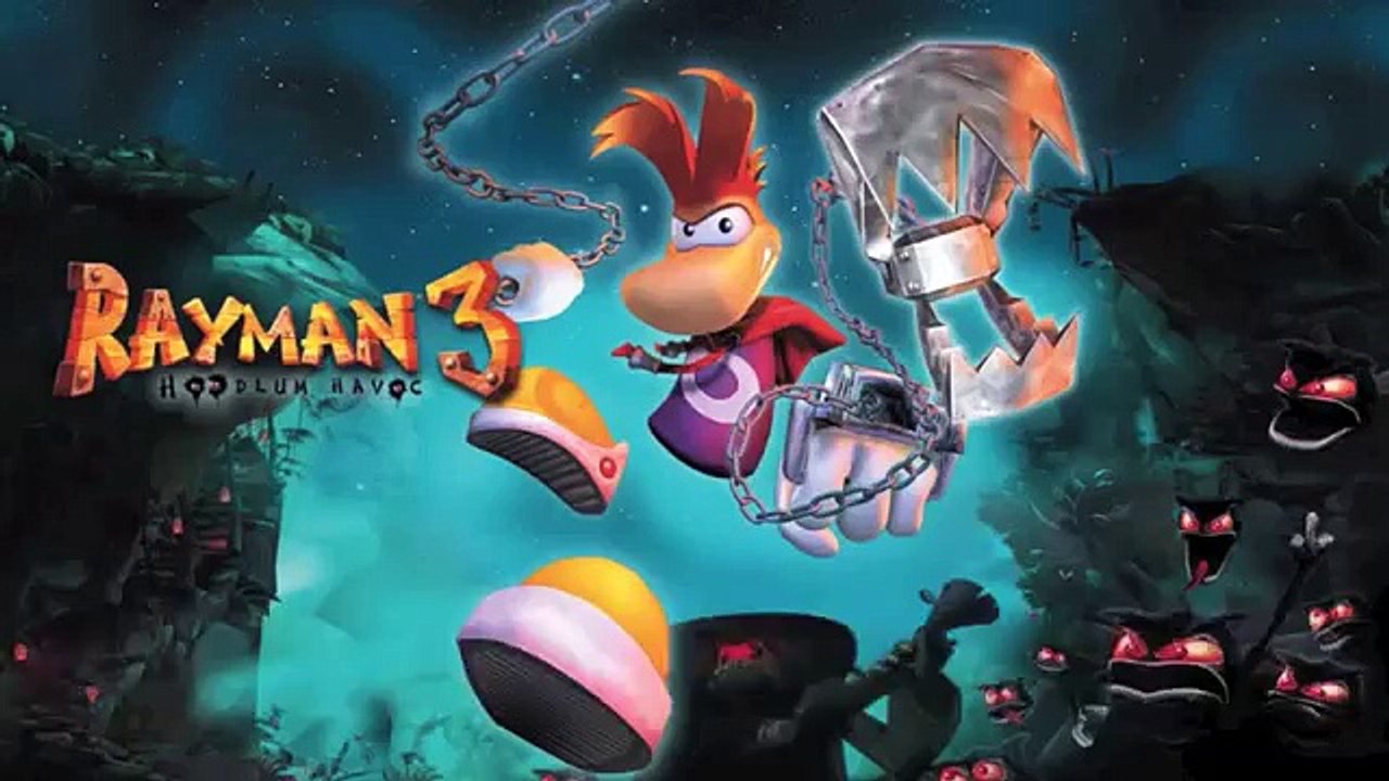 Rayman 3 Hoodlum Havoc (Snowboard Race) Vs Rayman (Picture City)