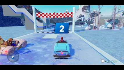 Disney Frozen Princess Elsa + Mickey Mouse Play with Cars! Music: Children Songs