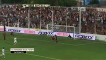 Gol de De La Fuente. Patronato 2 - San Lorenzo 1. Fecha 1. Primera División 2016.