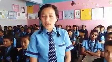 An Amazing Voice of a Girl Student - The Voice of Sikkim