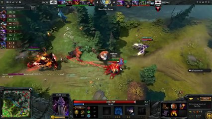 Dota 2 TI5 Main Event Day 2 Team Secret vs EHOME game 2 RUS Casperrr GodHunt