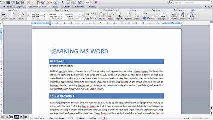 Complete MS Word 2013 Mac - 13