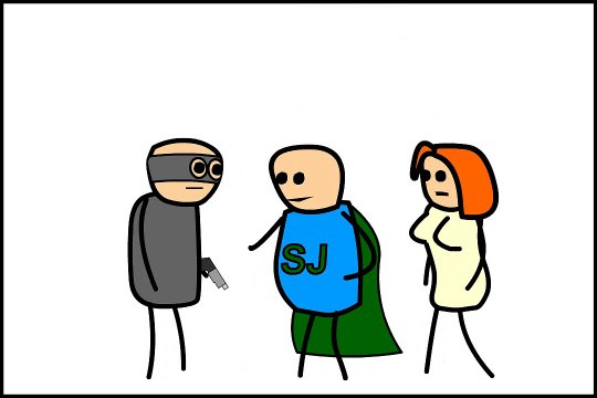 Superjerk Saves the Day- Classic Cyanide & Happiness Shorts