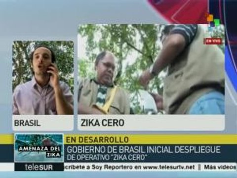Brasil: Dilma Rousseff encabeza inicio de campaña contra el Zika