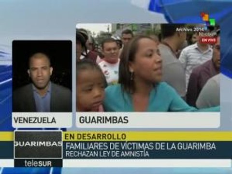Venezuela:familiares de víctimas de guarimbas rechazan Ley de Amnistía