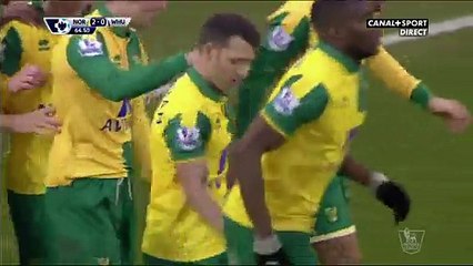 Wes Hoolahan Goal HD - Norwich 2-0 West Ham - 13-02-2016 -
