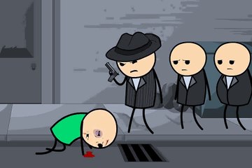 The Hard Way - Classic Cyanide & Happiness Shorts