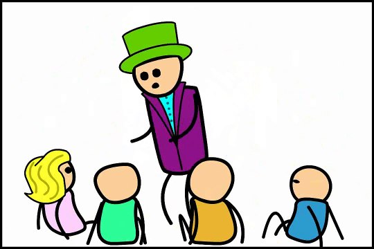 The Magic Hat - Classic Cyanide & Happiness Shorts