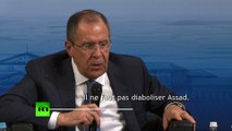 Lavrov à Munich : il ne faut pas diaboliser Assad ni personne en Syrie, sauf les terroristes