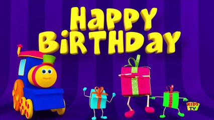 Bob, The Train | Happy Birthday Song | #KidsTV
