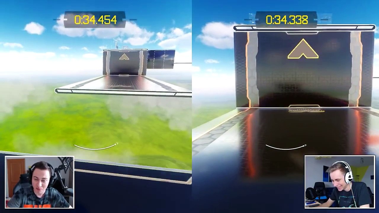 Speed Run Battle! Haubna vs Beni | TwoEpicBuddies