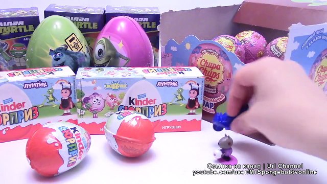 Свинка Пеппа на русском чупа чупс, Смешарики киндер сюрприз, корпорация монстров