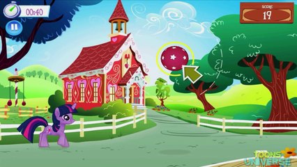 My Little Pony Friendship is Magic Bon Bon Twilight Sparkle and Mrs. Cupcake Swipe the Ball Game