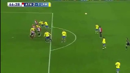 Атлетик 2 - 1 Лас-Пальмас обзор 2-го тайма 03.01.2016