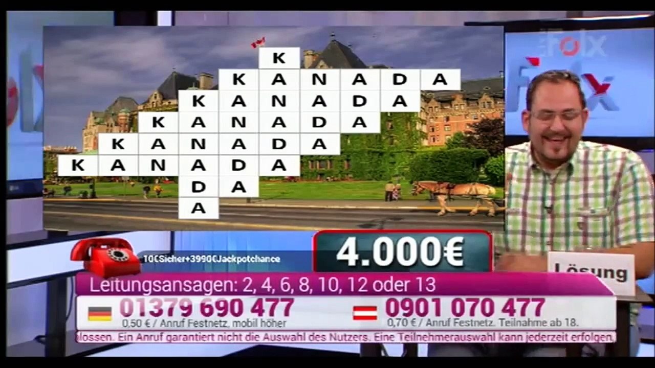 Folx Quiz: Merci und Kanada (03.09.2015)