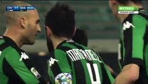 1-1 Nicola Sansone Goal Italy  Serie A - 13.02.2016, ChievoVerona 1-1 Sassuolo Calcio