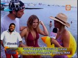 Reto Banana - Sheyla Flavia Laos y su Novio volaron sobre el Mar