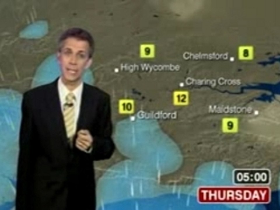 Daniel Corbett British Weatherman