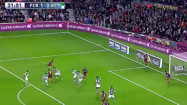 Барселона 2 - 0 Бетис 1-Й ТАЙМ 32 МИНУТА МАТЧА