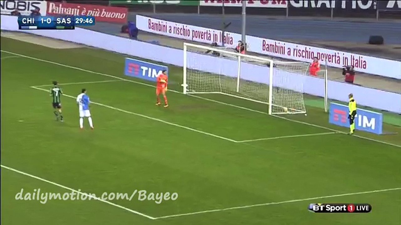 Nicola Sansone Goal HD - Chievo 1-1 Sassuolo - 13-02-2016