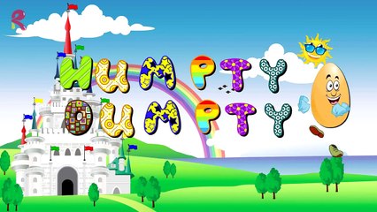 Humpty Dumpty Sat On A Wall Nursery Rhyme With Lyrics - Humpty Dumpty Song