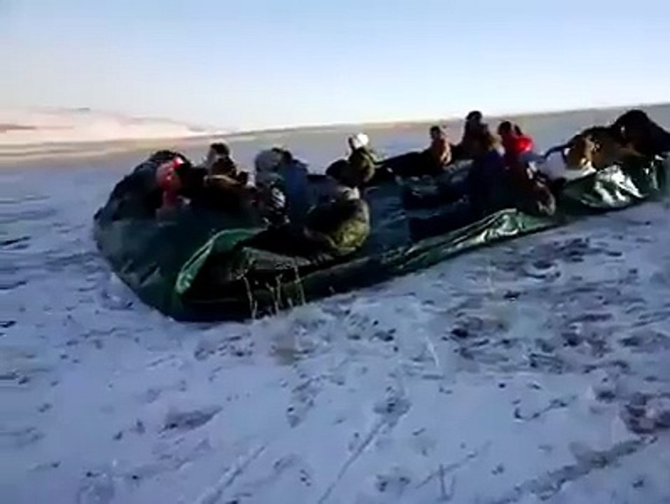 Amazing Drift On Ice
