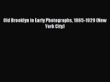 Read Old Brooklyn in Early Photographs 1865-1929 (New York City) Ebook Online