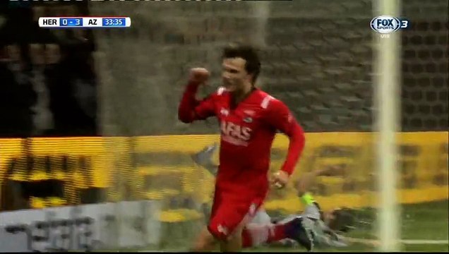 Joris van Overeem Goal - Heracles Almelo 0-3 AZ Alkmaar -13.02.2016